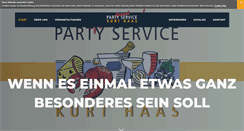 Desktop Screenshot of partyservice-haas.de