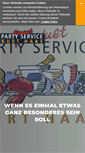Mobile Screenshot of partyservice-haas.de